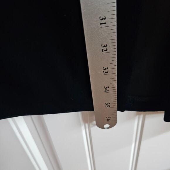 Another Thyme Vintage Velvet Skirt Womens Size 12 Black 90s Maxi Whimysgoth - Picture 7 of 9